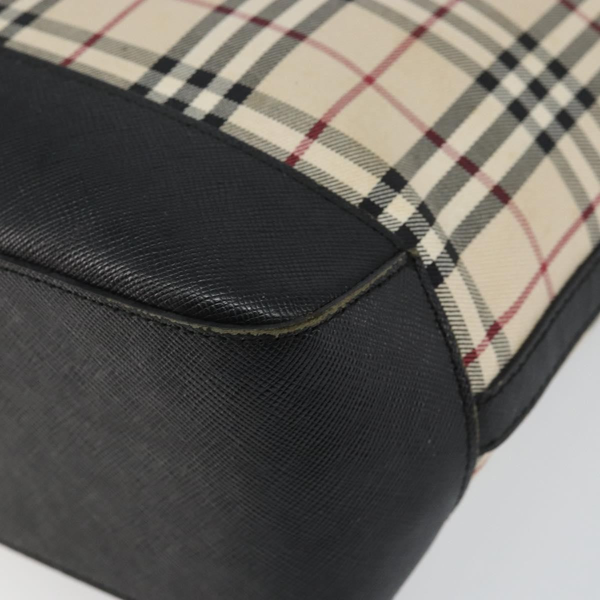 Burberry Vintage Zip Tote House Check Coated Canvas, BEIGE, CANVAS, Tote bag