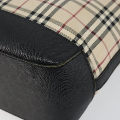 Burberry Vintage Zip Tote House Check Coated Canvas, BEIGE, CANVAS, Tote bag