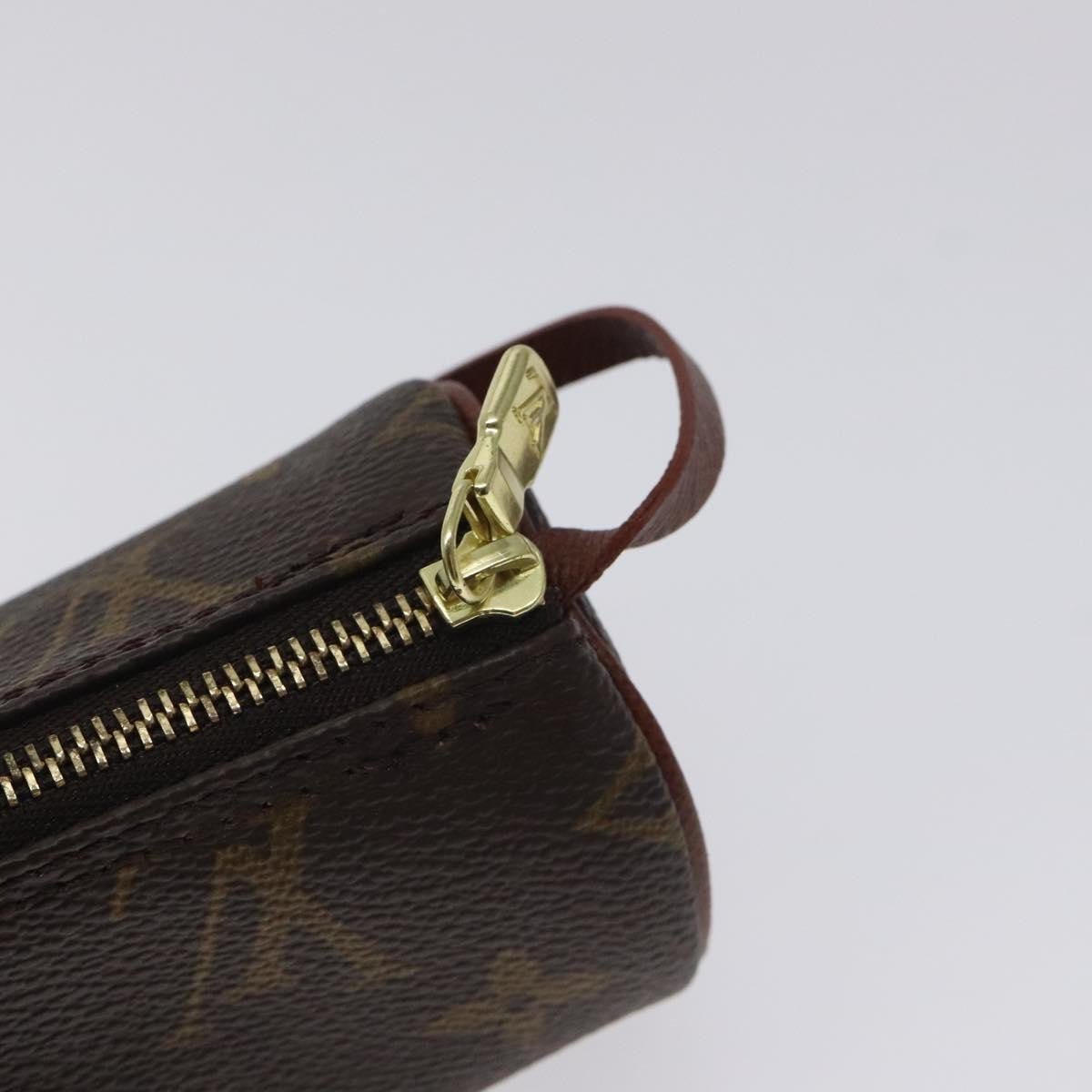 Louis Vuitton Papillon Pochette Monogram Canvas, BROWN, CANVAS, Handbag