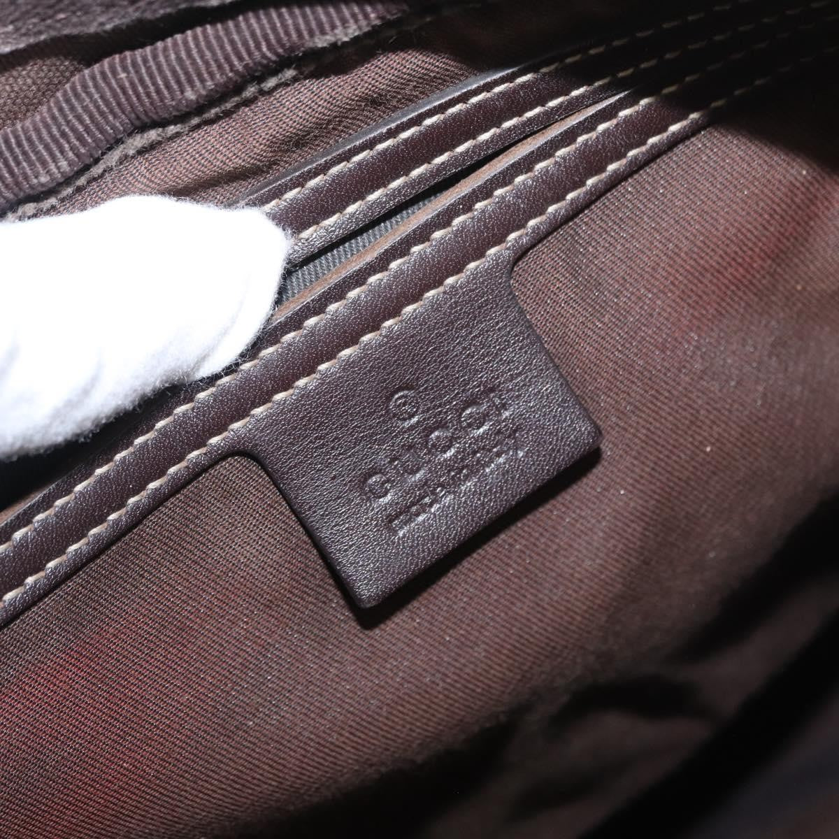 Gucci Front Zip Messenger GG Coated Canvas, BEIGE, CANVAS, Shoulder bag