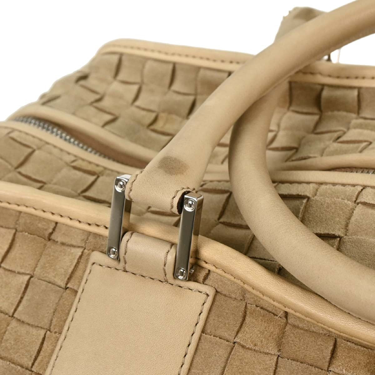 Loewe Amazona Bag Leather, BEIGE, LEATHER, Travel bag