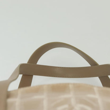 Chanel Travel Line Tote Nylon, BEIGE, NYLON, Tote bag
