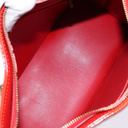Louis Vuitton Houston Handbag Monogram Vernis, RED, PATENT_LEATHER, Handbag