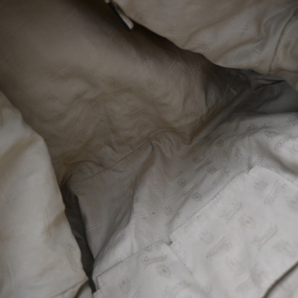 Gucci Bamboo Bar Shoulder Bag GG Canvas, BROWN, CANVAS, Shoulder bag