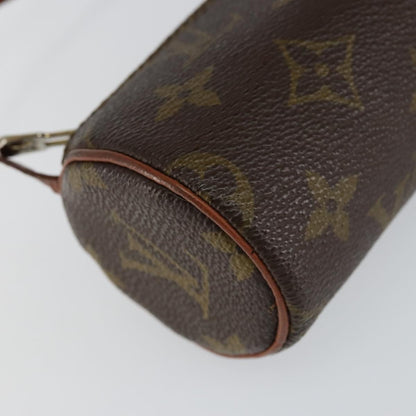 Louis Vuitton Papillon Pochette Monogram Canvas, BROWN, CANVAS, Clutche & pouche