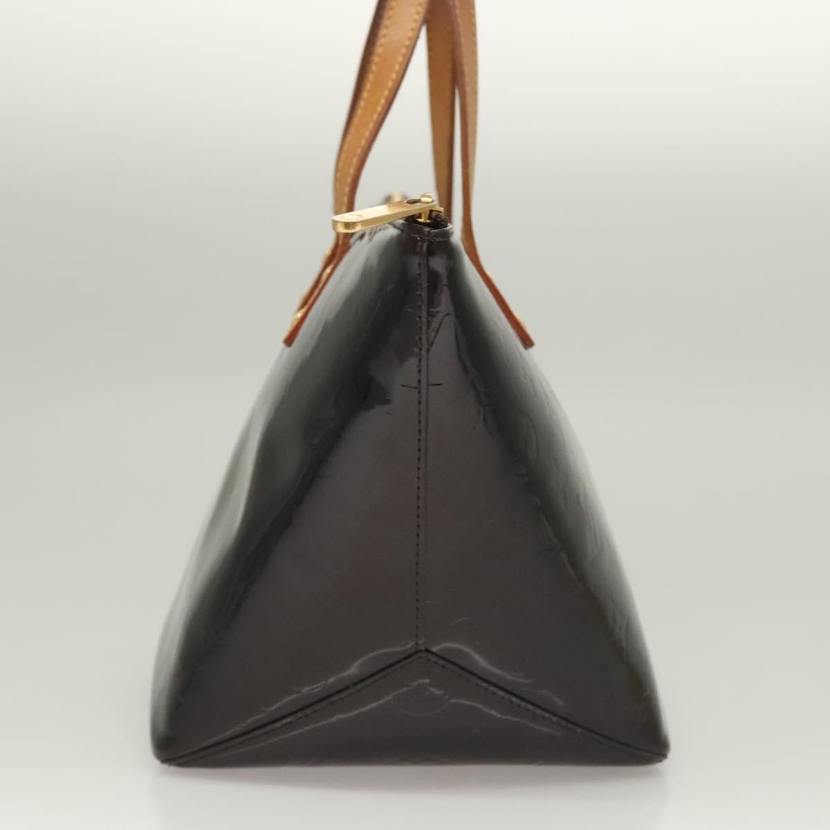 Louis Vuitton Bellevue Handbag Monogram Vernis, PURPLE, PATENT_LEATHER, Handbag