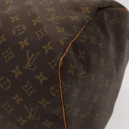 Louis Vuitton Keepall Bag Monogram Canvas, BROWN, CANVAS, Travel bag