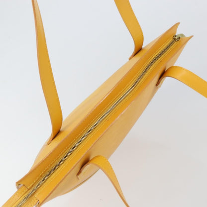 Louis Vuitton Saint Jacques Handbag Epi Leather, YELLOW, LEATHER, Shoulder bag