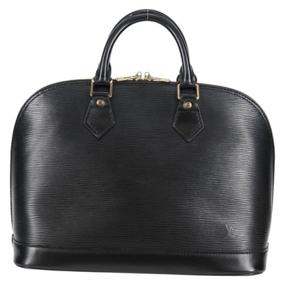 Louis Vuitton Alma Handbag Epi Leather, BLACK, LEATHER, Handbag