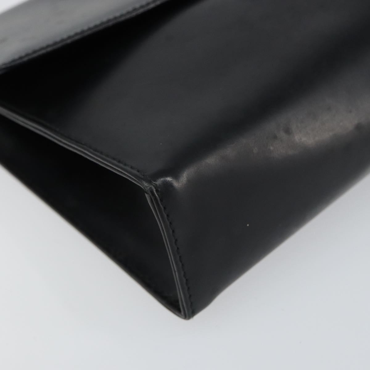 Salvatore Ferragamo Gancini Chain Shoulder bag Leather, BLACK, LEATHER, Shoulder bag