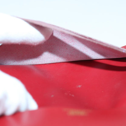 Hermes Agenda A6 Day Planner Housse Leather, RED, LEATHER, Wallets