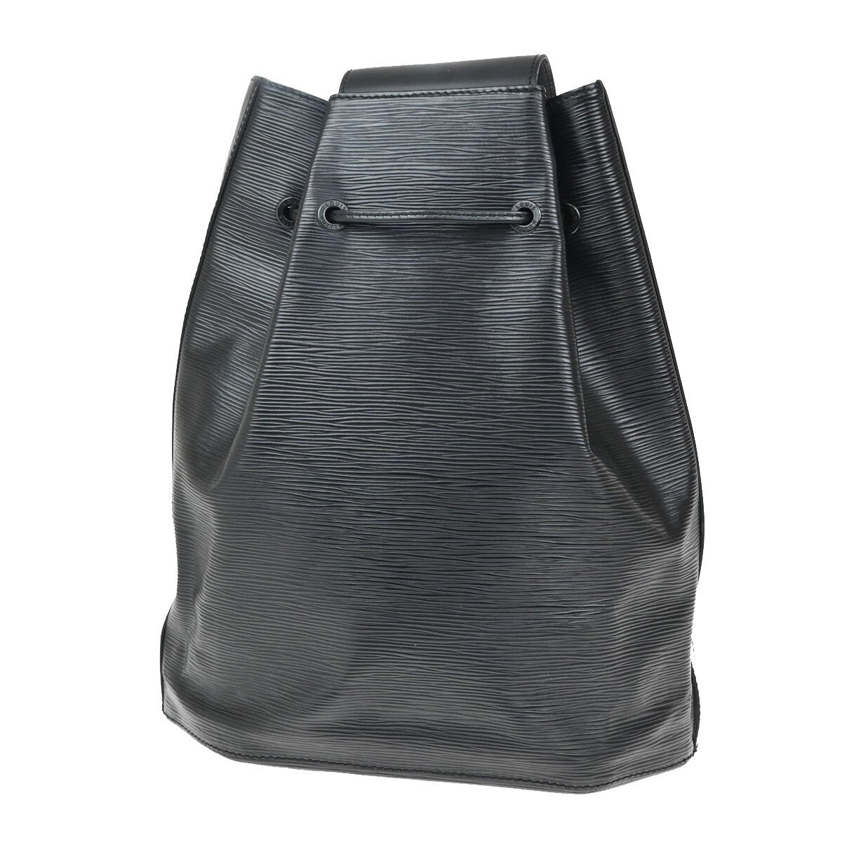 Louis Vuitton Vintage Sac d'Epaule Handbag Epi Leather, BLACK, LEATHER, Handbag