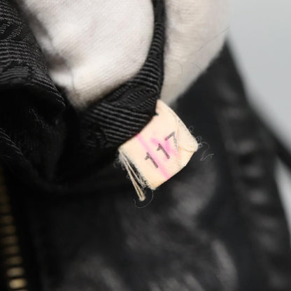 Prada Gaufre Ribbon handbag Leather, BLACK, LEATHER, Tote bag