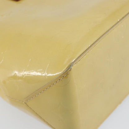 Louis Vuitton Reade Handbag Monogram Vernis, BEIGE, PATENT_LEATHER, Handbag