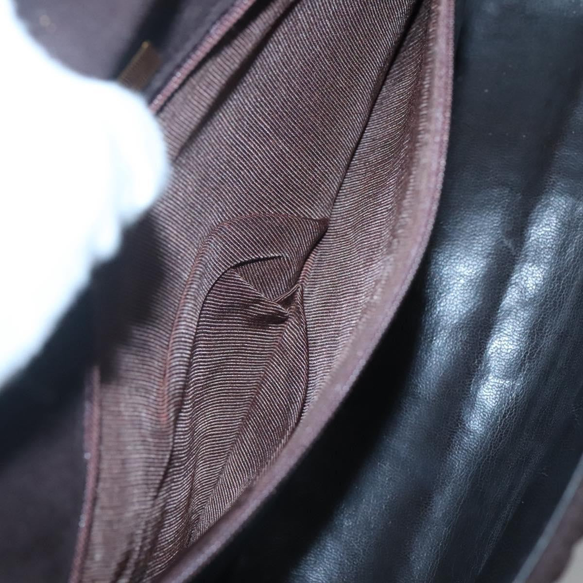 Bally Vintage Handbag Quilted suede, BROWN, SUEDE, Handbag