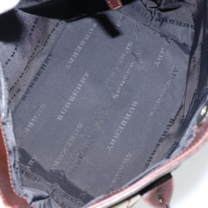 Burberry Nova Check Handbag Nova Check Canvas and leather, BEIGE, CANVAS, Handbag