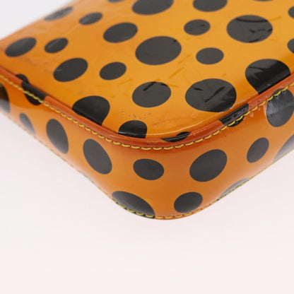 Louis Vuitton Pochette Accessoires NM Kusama Infinity Dots Monogram Vernis, YELLOW, PATENT_LEATHER, Clutche & pouche