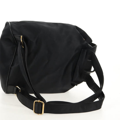 Valentino Garavani Backpack Nylon, BLACK, NYLON, Backpack