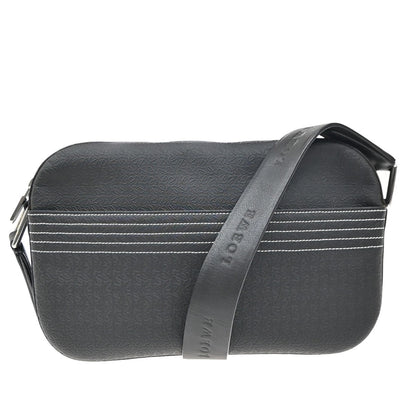 Loewe Anagram Shoulder Bag Leather, BLACK, PVC, Shoulder bag