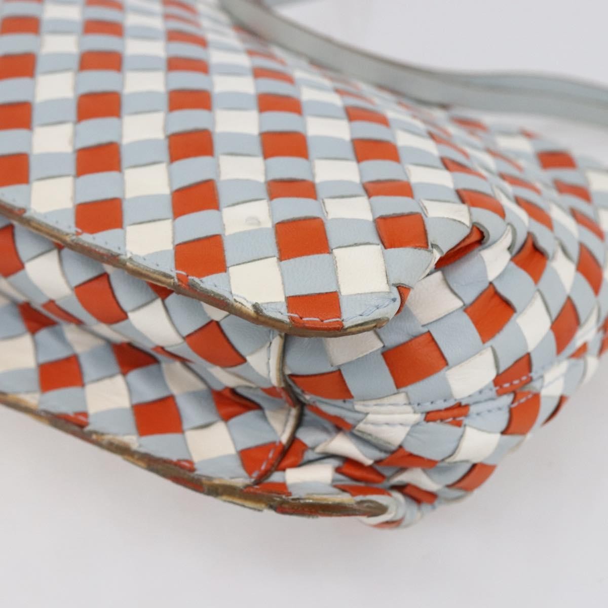 Bottega Veneta Vintage Shoulder Bag Intrecciato Leather, MULTICOLOUR, LEATHER, Shoulder bag