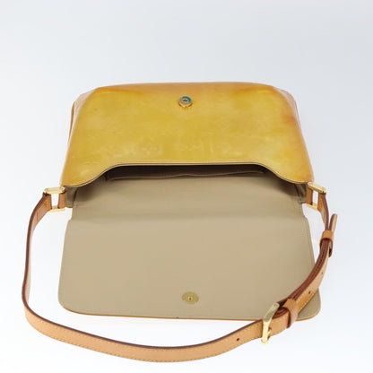 Louis Vuitton Thompson Street Handbag Monogram Vernis, BEIGE, PATENT_LEATHER, Shoulder bag