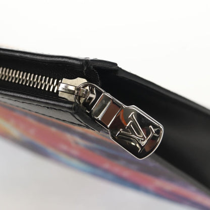 Louis Vuitton Pochette Voyage Limited Edition Monogram Sunset Canvas, MULTICOLOUR, CANVAS, Clutche & pouche