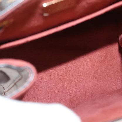 Louis Vuitton Hot Springs Backpack Vernis with Monogram Canvas, PINK, PATENT_LEATHER, Backpack