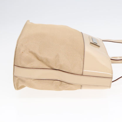 Celine Vintage Shoulder Bag Canvas, BEIGE, CANVAS, Shoulder bag