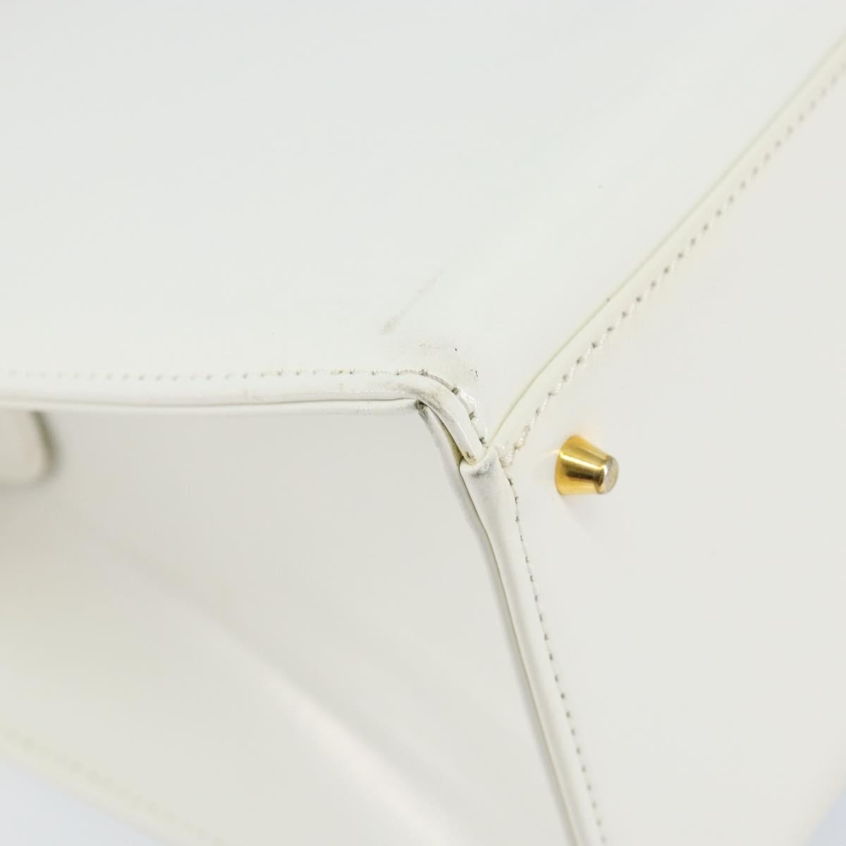 Versace Medusa Shoulder Bag Leather, WHITE, LEATHER, Shoulder bag