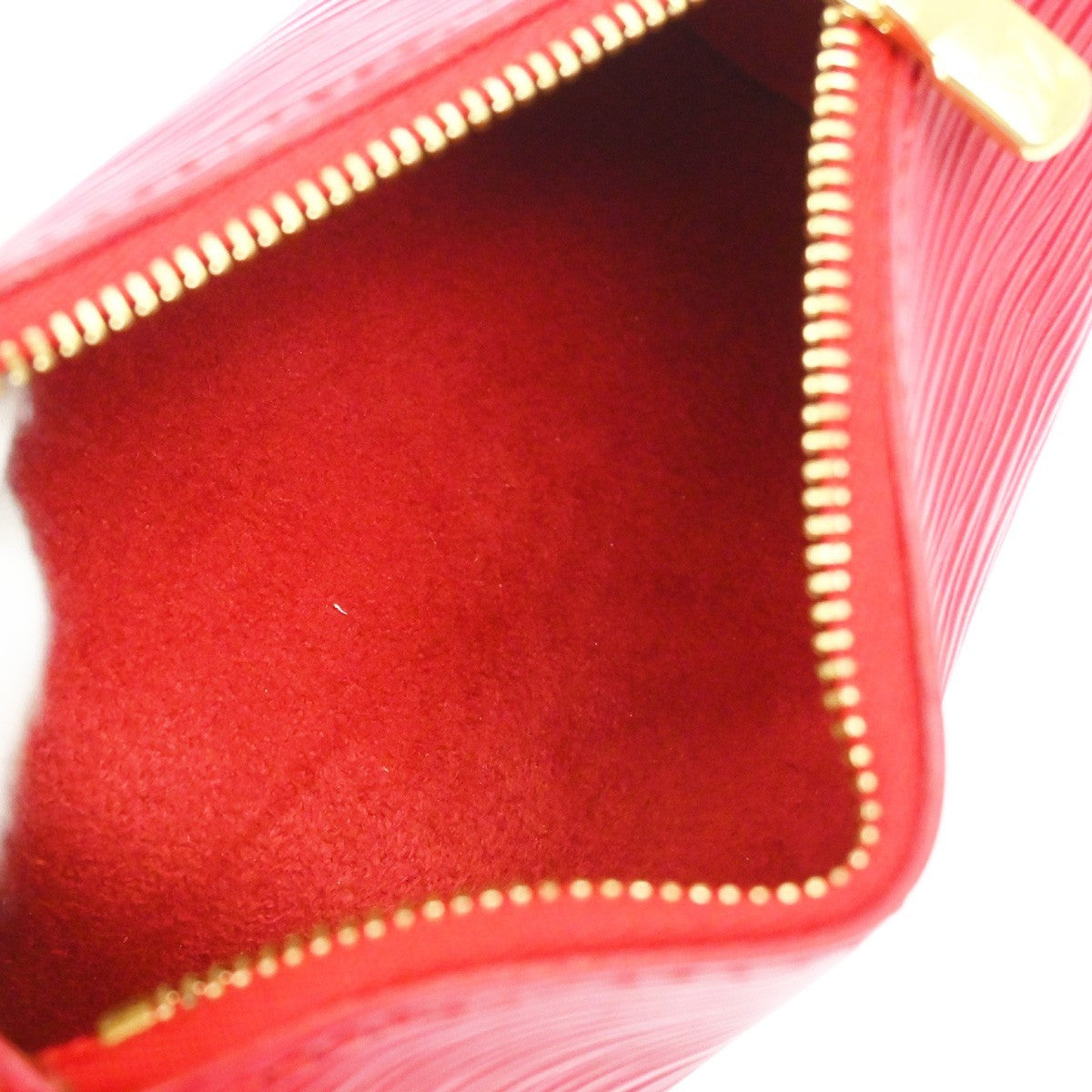 Louis Vuitton Soufflot Handbag Epi Leather, Red, Leather, Handbag