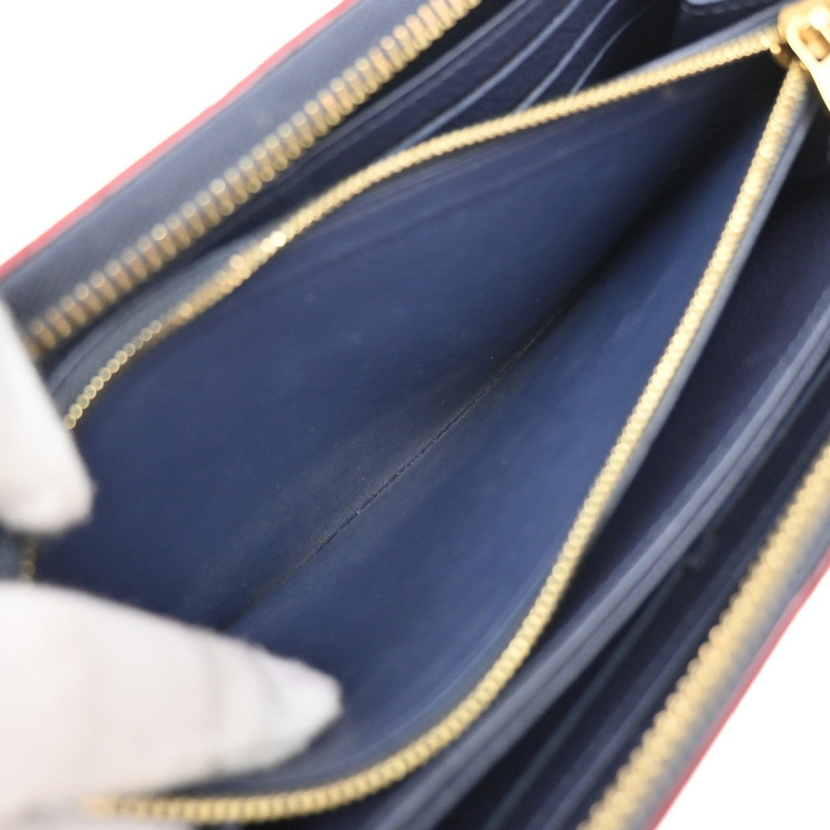 Louis Vuitton Portefeuille zippy Monogramme Empreinte Monogramme Empreinte, NAVY, LEATHER, Wallets