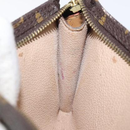 Louis Vuitton Pochette Accessoires Monogram Canvas, BROWN, CANVAS, Clutche & pouche