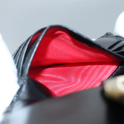 Celine Circle Logo Compact Wallet Leather, BLACK, LEATHER, Wallets