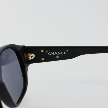 Chanel Logo CC Sunglasses Plastic, Black, Plastic, Sunglasses