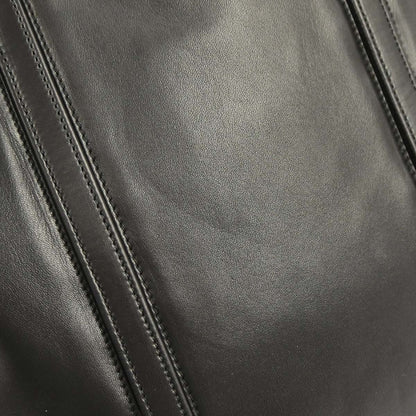 Loewe Vintage Anagram Tote Leather, BLACK, LEATHER, Tote bag