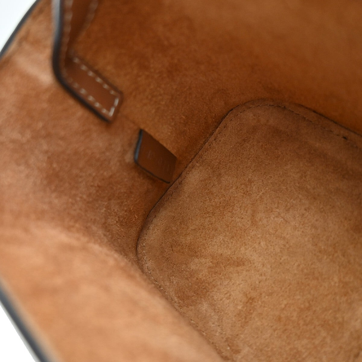 Celine Cuir Triomphe Box Bag Leather, Brown, Leather, Handbag
