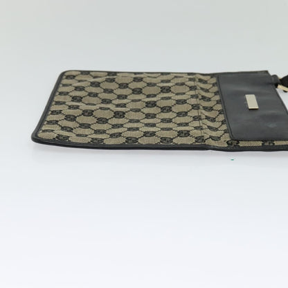 Gucci Front Pocket Messenger Canvas, BEIGE, CANVAS, Shoulder bag