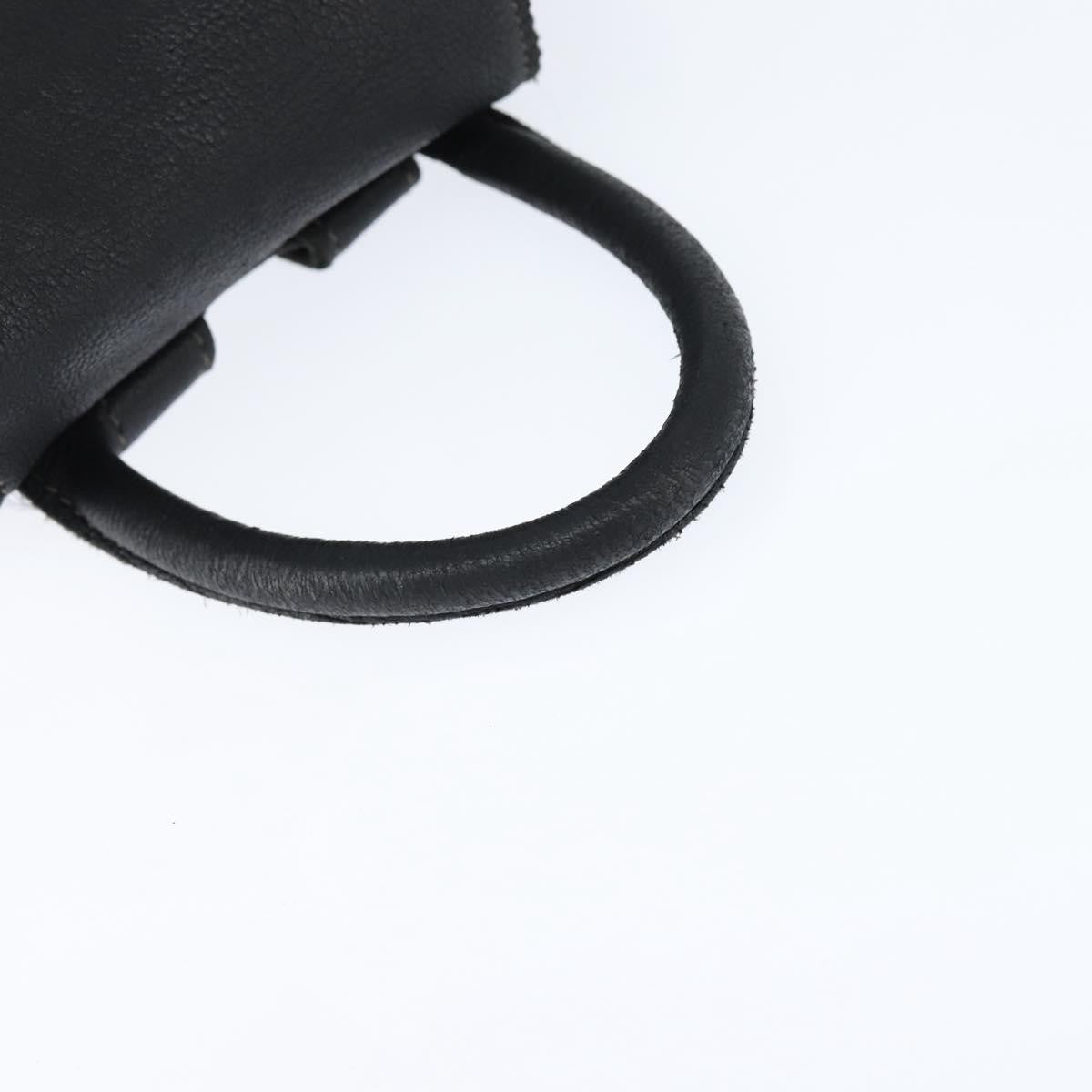 Fendi Logo Flap Drawstring Backpack Leather, BLACK, LEATHER, Backpack