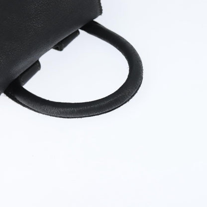 Fendi Logo Flap Drawstring Backpack Leather, BLACK, LEATHER, Backpack