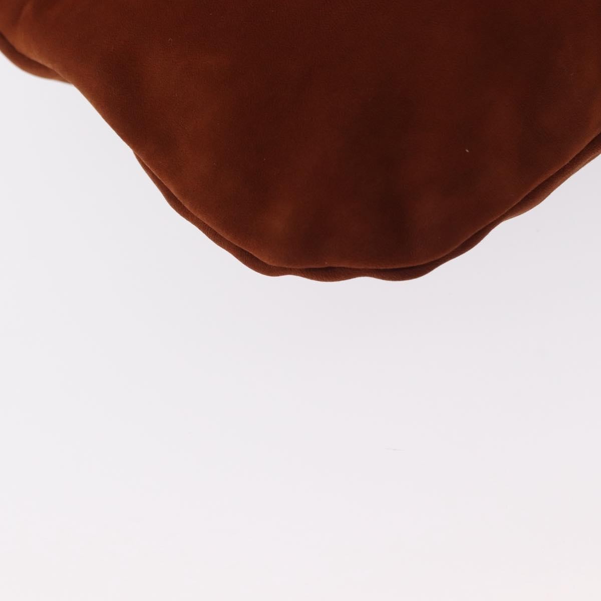 Gucci Pochette Suede, BROWN, SUEDE, Clutche & pouche