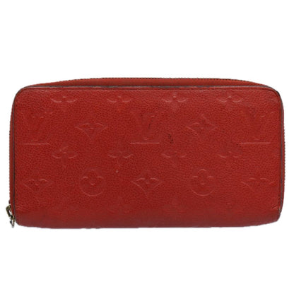 Louis Vuitton Portefeuille zippy Monogramme Empreinte Monogramme Empreinte, RED, LEATHER, Wallets
