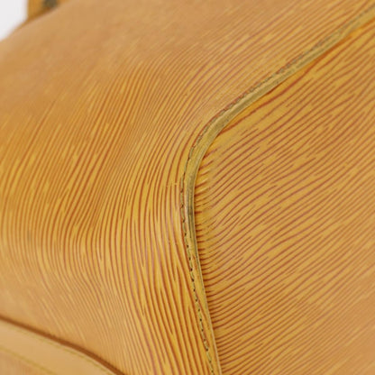 Louis Vuitton Petit Noe Handbag Epi Leather, YELLOW, LEATHER, Shoulder bag