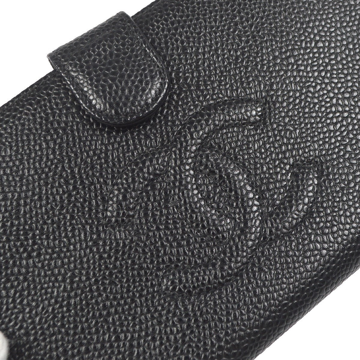 Chanel Timeless CC French Wallet Caviar, BLACK, LEATHER, Wallets