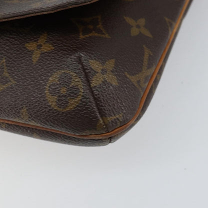 Louis Vuitton Musette Salsa Handbag Monogram Canvas, BROWN, CANVAS, Shoulder bag
