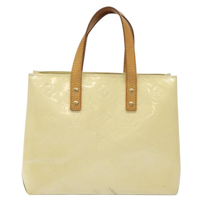 Louis Vuitton Reade Handbag Monogram Vernis, BEIGE, PATENT_LEATHER, Handbag