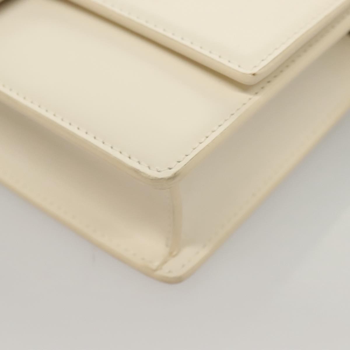 Givenchy 4G Chain Crossbody Bag Leather, WHITE, LEATHER, Crossbody bag