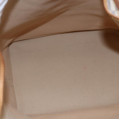 Louis Vuitton Noe Handbag Damier, WHITE, CANVAS, Shoulder bag