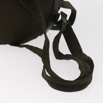 Prada Double Front Pocket Backpack Tessuto, KHAKI, NYLON, Backpack