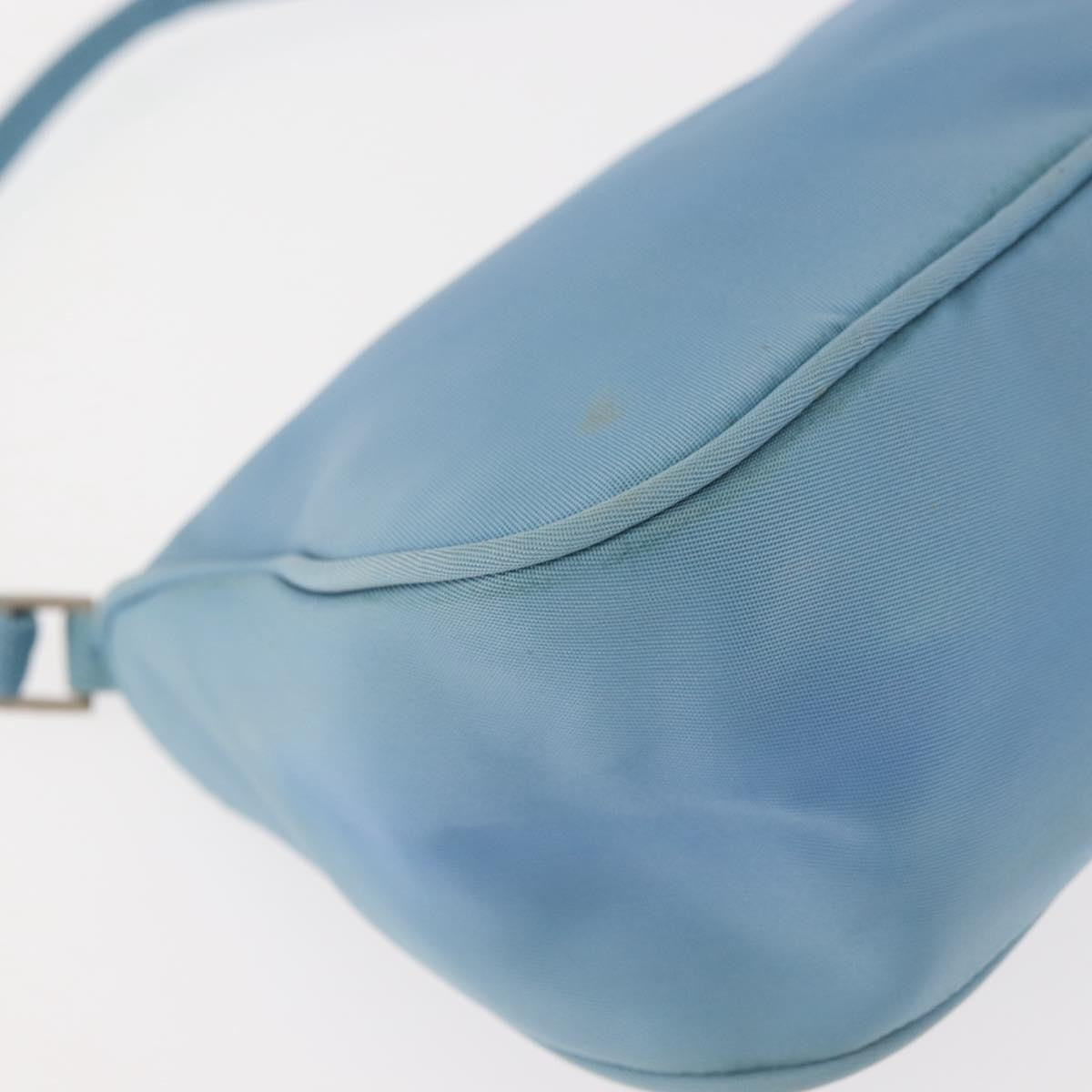Prada Pochette Shoulder Bag Tessuto, BLUE, NYLON, Clutche & pouche