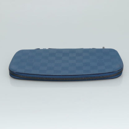 Louis Vuitton Atoll Organizer Wallet Damier Infini Leather, BLUE, LEATHER, Wallets